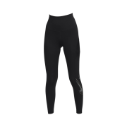 (W) Nike One High Waist Leggings Black Metallic Gold