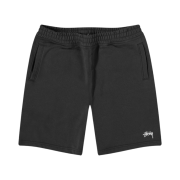 Stussy Stock Logo Sweatshorts Washed Black