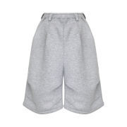 Kamien Balloon Bermuda Pants Gray