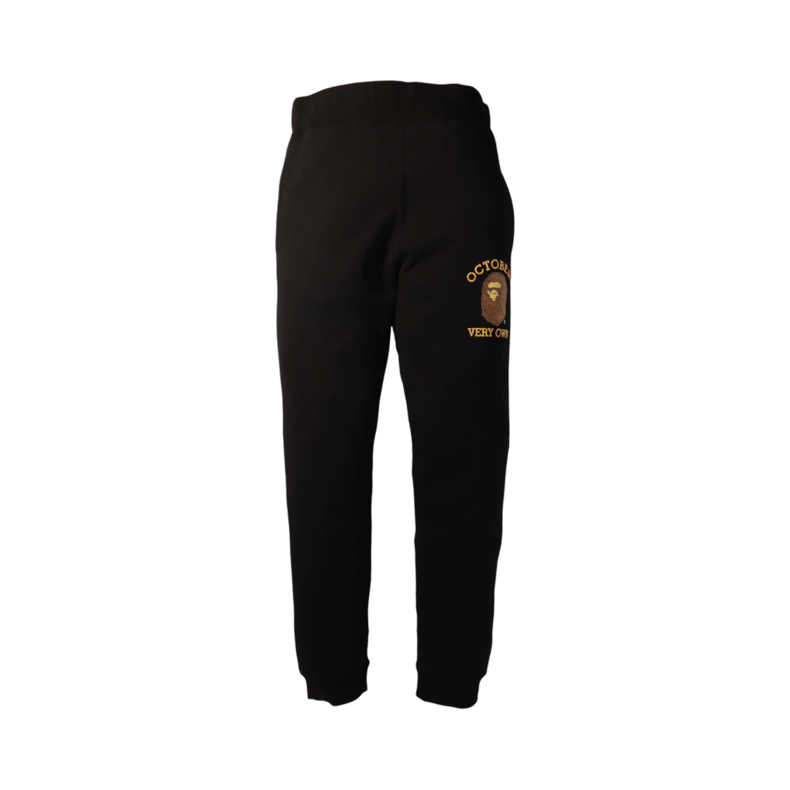 베이프 x OVO 슬림 핏 스웨트팬츠 블랙(BAPE x OVO Slim Fit Sweatpants Black) - 1