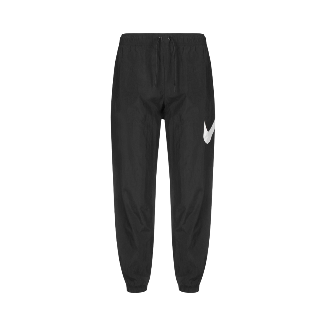 (W) 나이키 NSW 에센셜 미드 라이즈 트라우저 블랙 - US/EU((W) Nike NSW Essential Mid Rise Trousers Black - US/EU) - 1