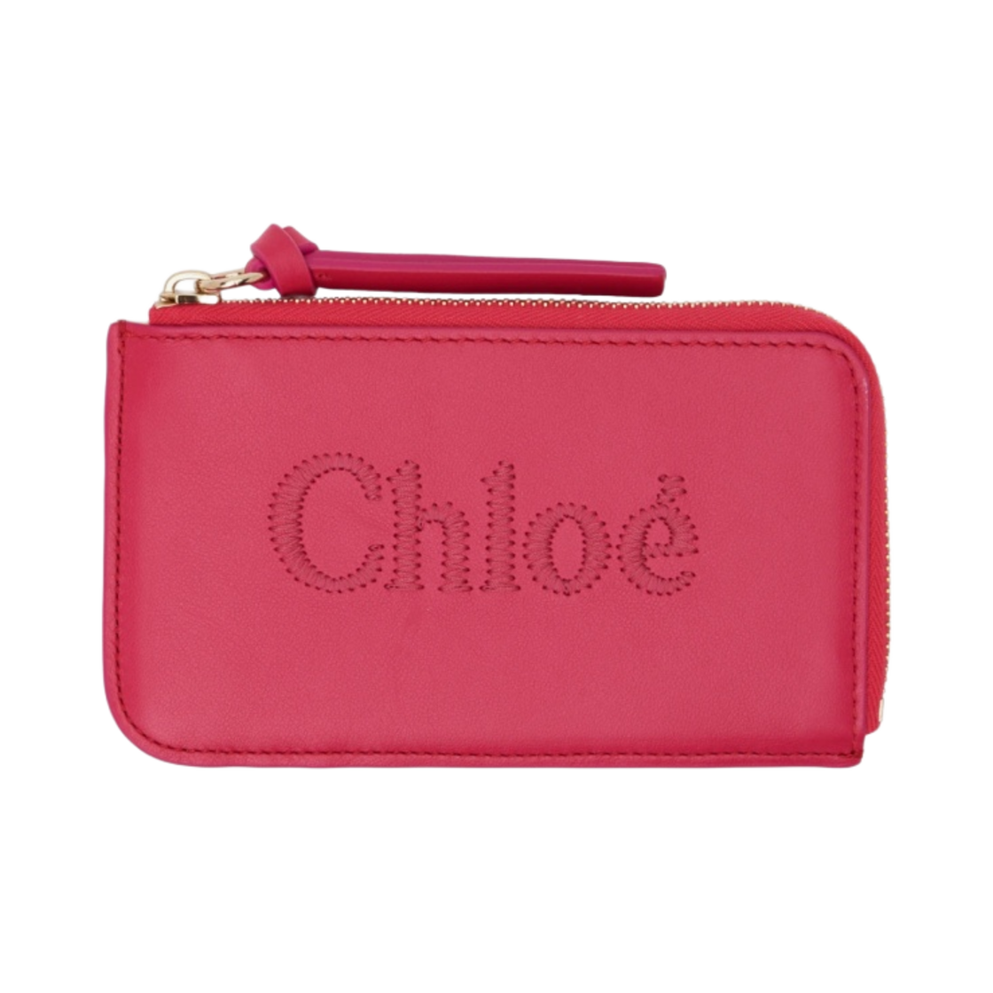 끌로에 센스 스몰 동전 지갑 피지 핑크