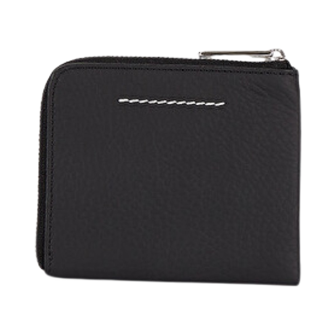 S63UI0002P4535H9095 MM6 Maison Margiela Leather Wallet Black