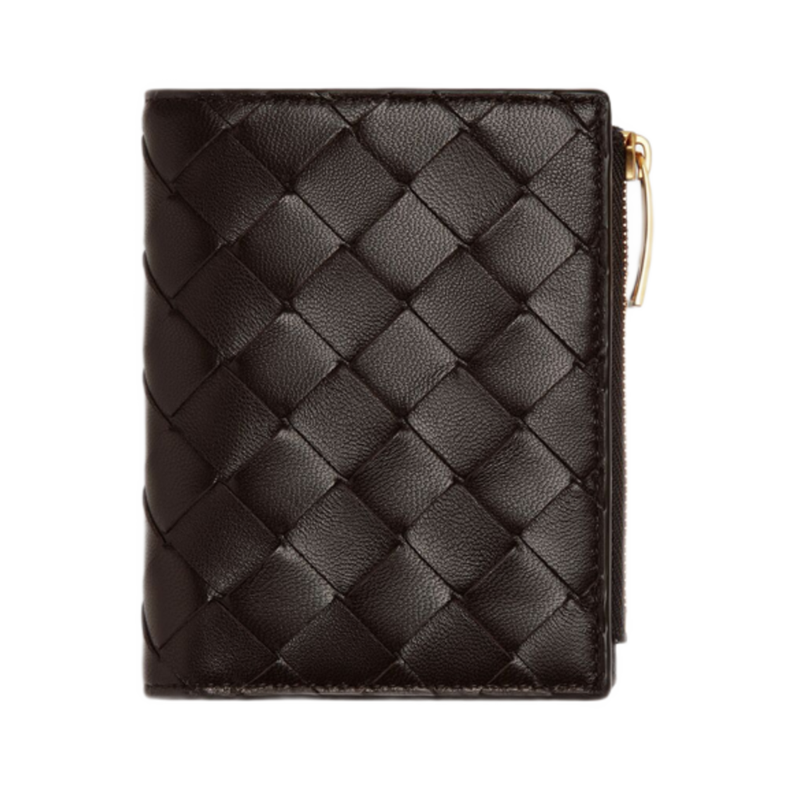 742330VCPP32132 Bottega Veneta Intrecciato Small Bi Fold Wallet Fondant