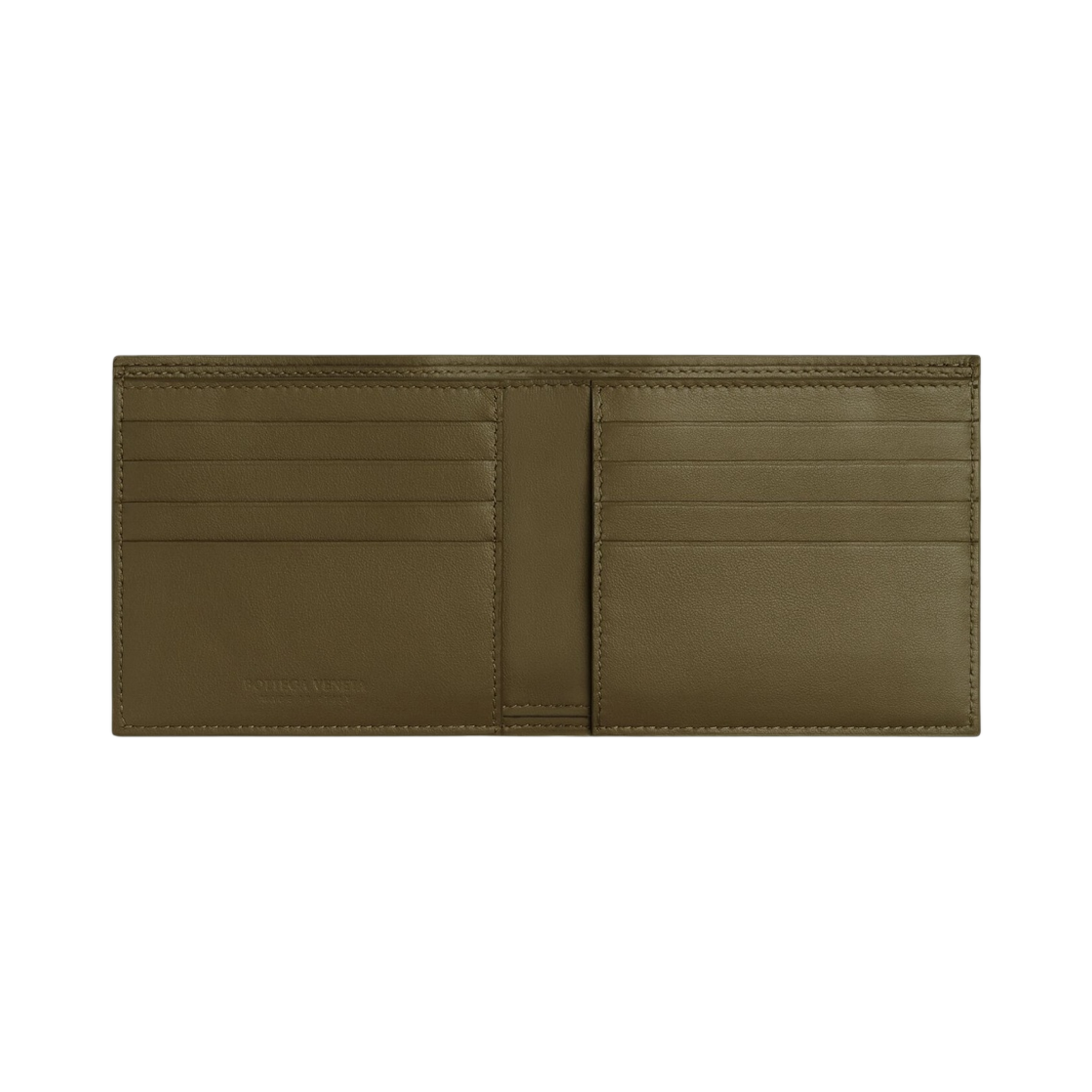 보테가 베네타 인트레치아토 반지갑 머드(Bottega Veneta Intrecciato Bi-Fold Wallet Mud) - 2