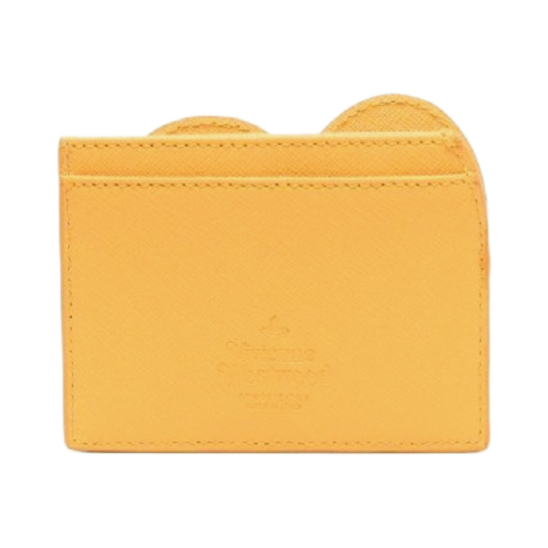 비비안 웨스트우드 사피아노 데비 하트 카드 홀더 옐로우(Vivienne Westwood Saffiano Debbie Heart Card Holder Yellow) - 2