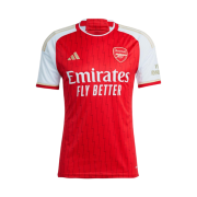 Adidas Arsenal 2023/24 Home Jersey Better Scarlet White - US Sizing (Non Marking Ver.)