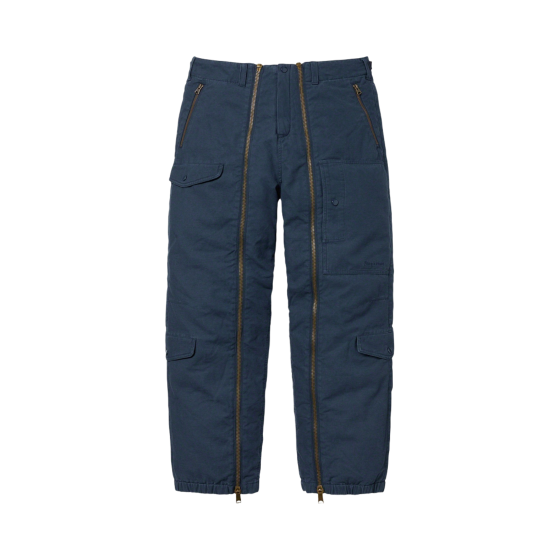 - Supreme x Alpha Industries Cotton Twill Flight Pants Navy - 23FW