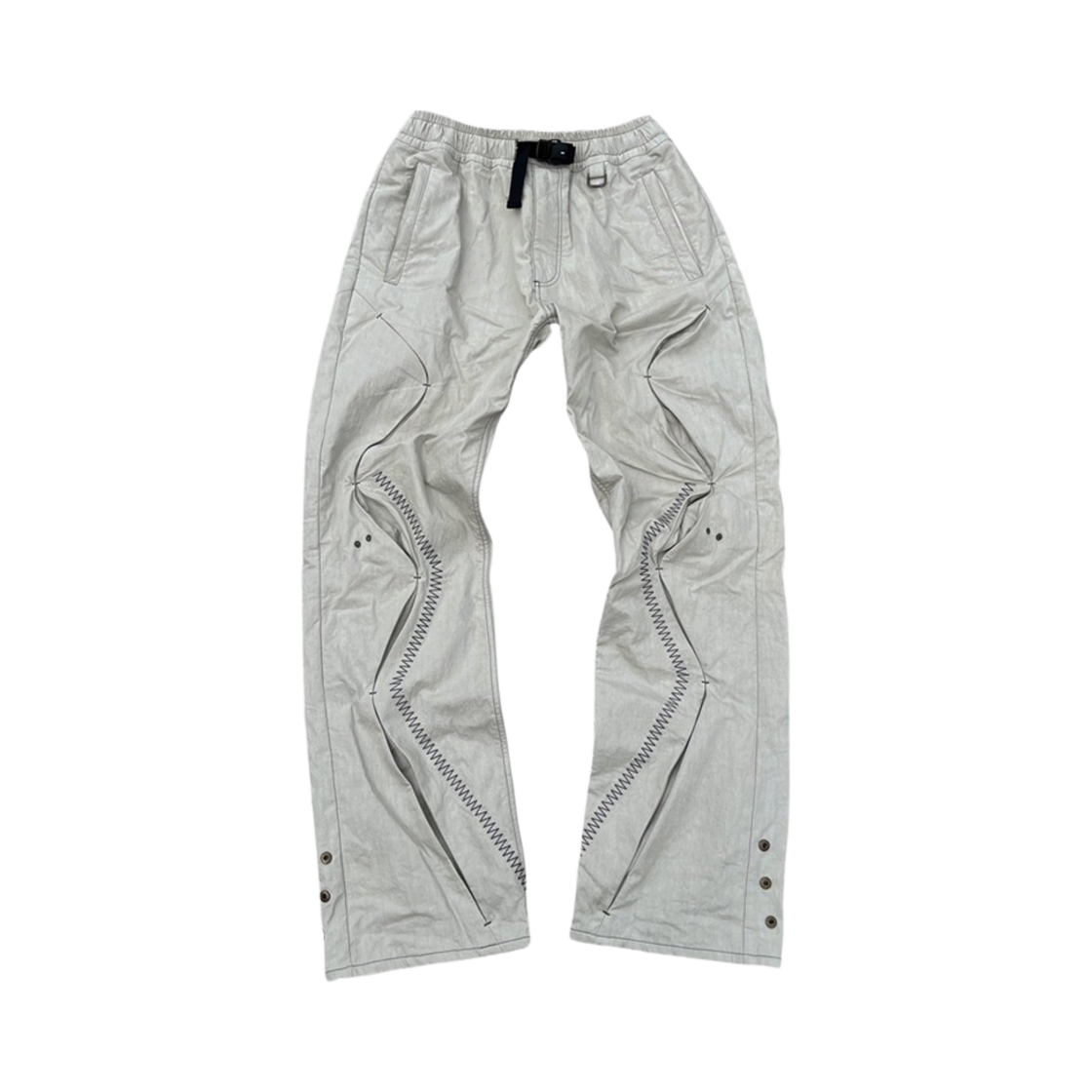 에이옵 바 택 커브 팬츠 베이지