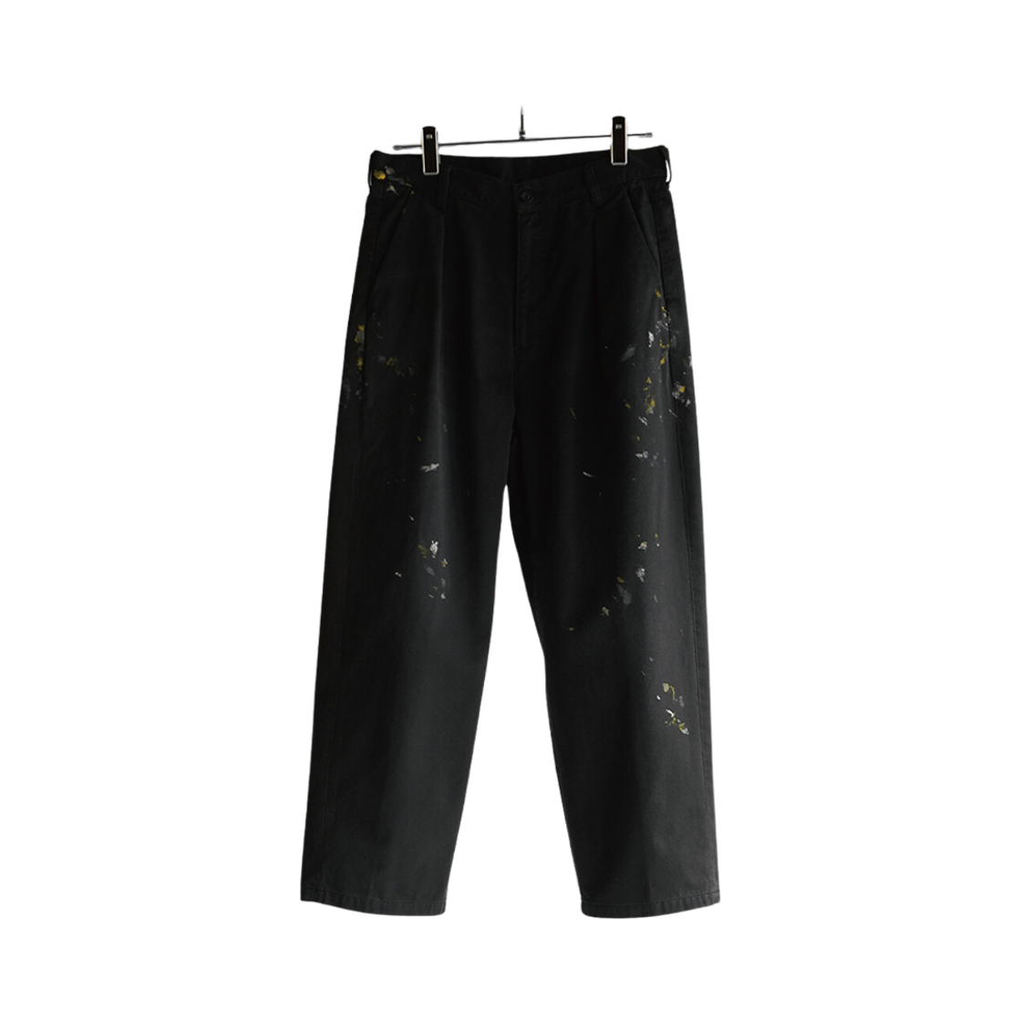 ANC-PT29-B Ancellm Paint Chino Trousers Black
