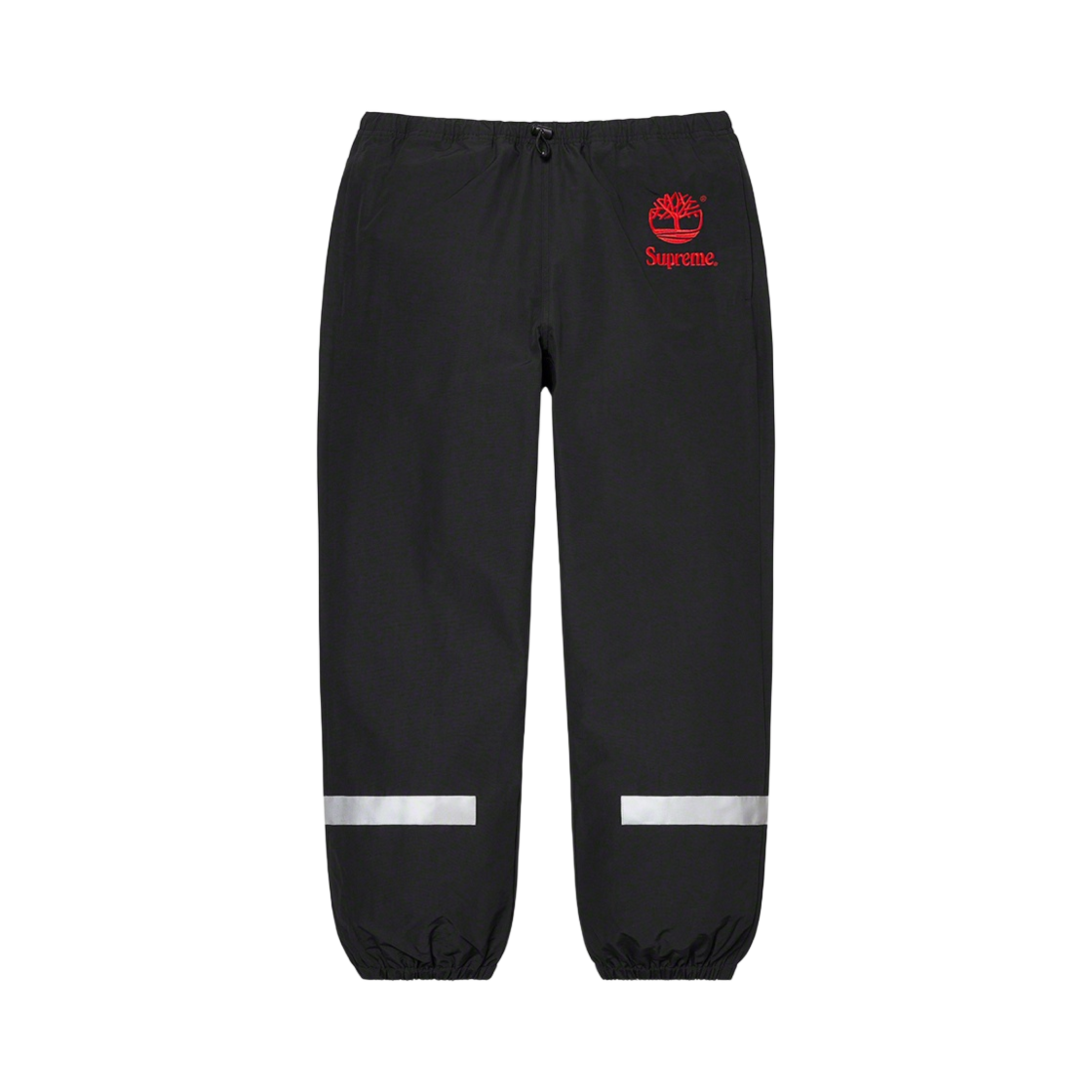 슈프림 x 팀버랜드 리플렉티브 테이핑 트랙 팬츠 블랙 - 21SS(Supreme x Timberland Reflective Taping Track Pants Black - 21SS)