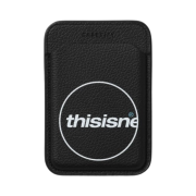 Casetify x Thisisneverthat C-Logo Magsafe Wallet Jet Black