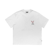 Malbon Golf Rabbit Pocket T-Shirt White