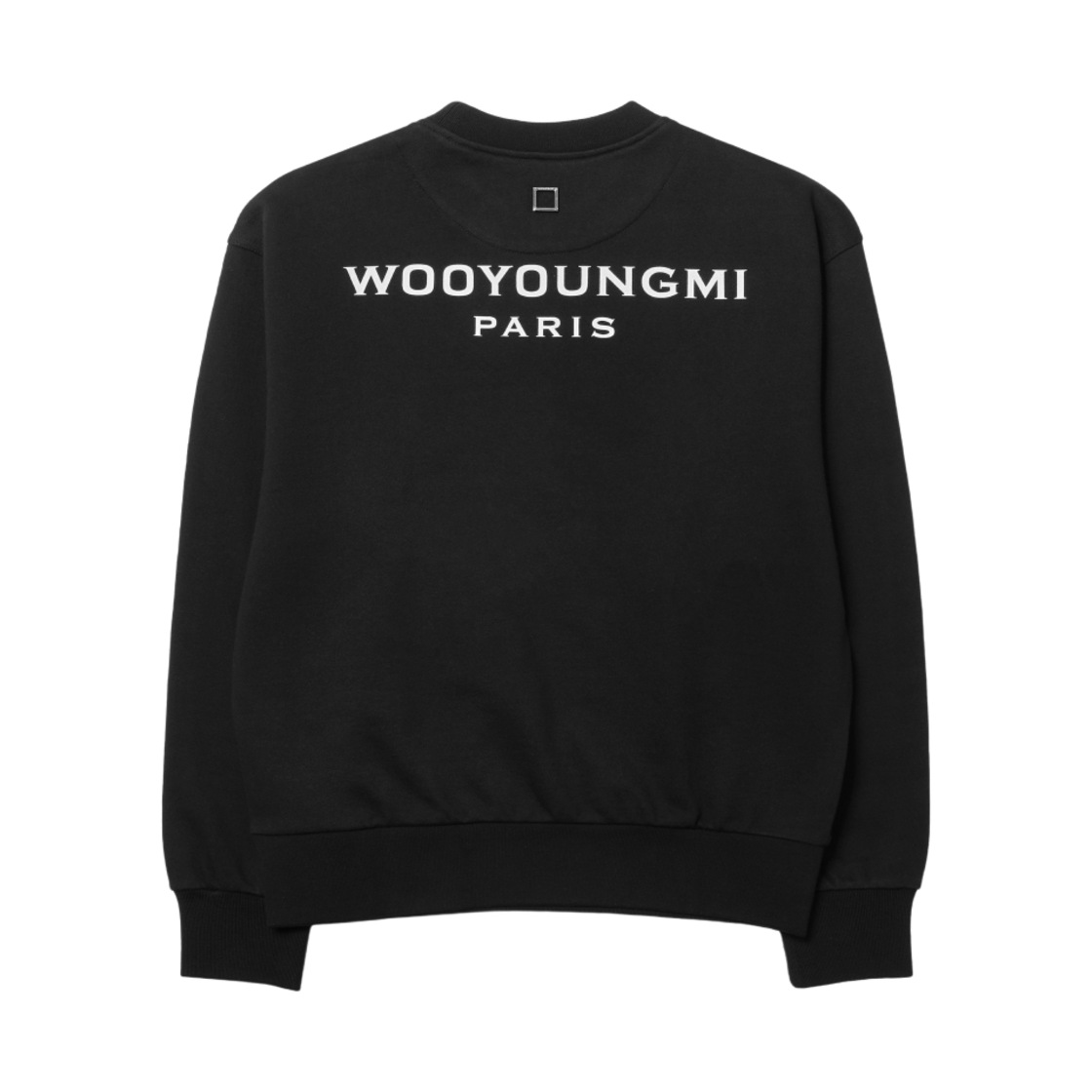 (W) 우영미 백로고 스웨트셔츠 블랙 - 24FW((W) Wooyoungmi Back Logo Sweatshirt Black - 24FW) - 2