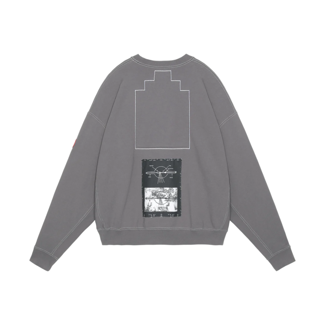 카브엠트 인버터 크루넥 차콜 - 24FW(Cav Empt Inverter Crew Neck Charcoal - 24FW) - 1