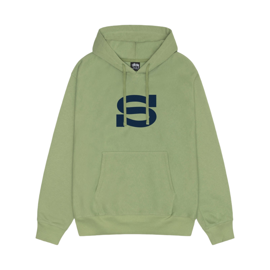 스투시 레터맨 후드 모스(Stussy Letterman Hoodie Moss) - 1