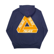 Palace Tri-Chenille Hood Navy - 20SS
