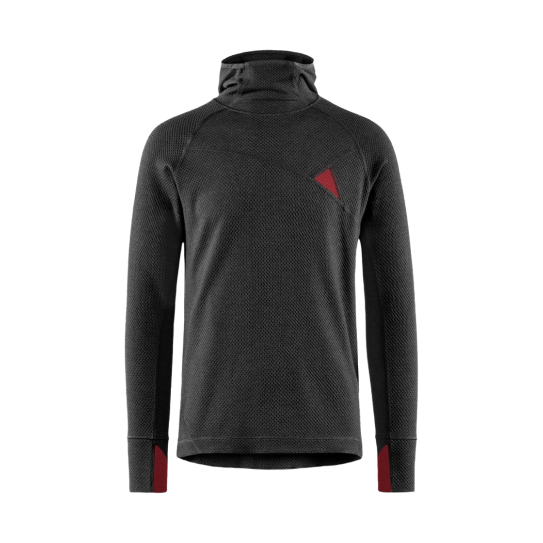 20643M02-962 Klattermusen Huge Wuru Hoodie Raven Burnt Russet