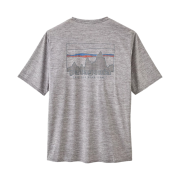 Patagonia Capilene Cool Daily Graphic T-Shirt 73 Skyline Feather Grey