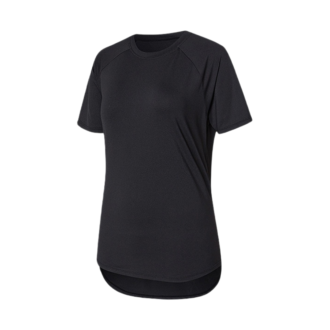 (W) 젝시믹스 아이스 페더 컴포트 숏슬리브 블랙((W) Xexymix Ice Feather Comfort T-Shirt Black)