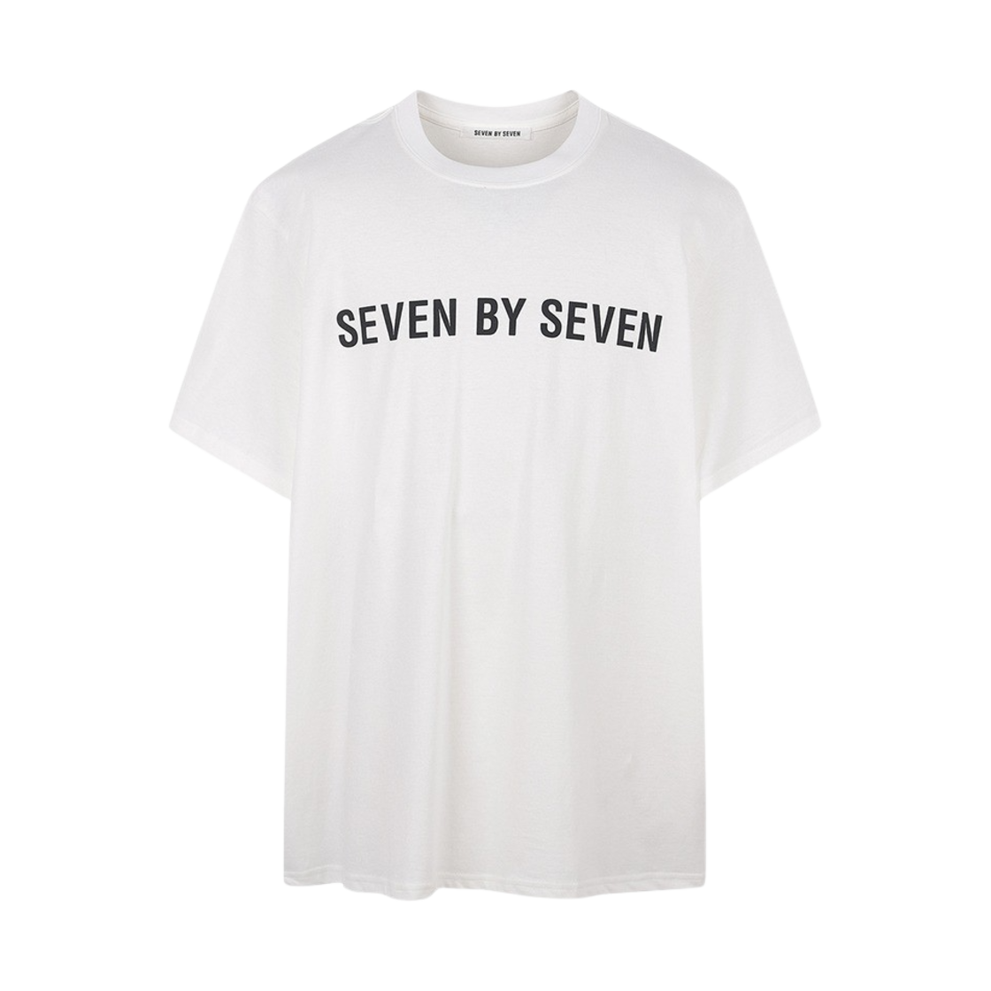 KM4BTSSSS08WT Seven By Seven Wrap Around Logo Tee White
