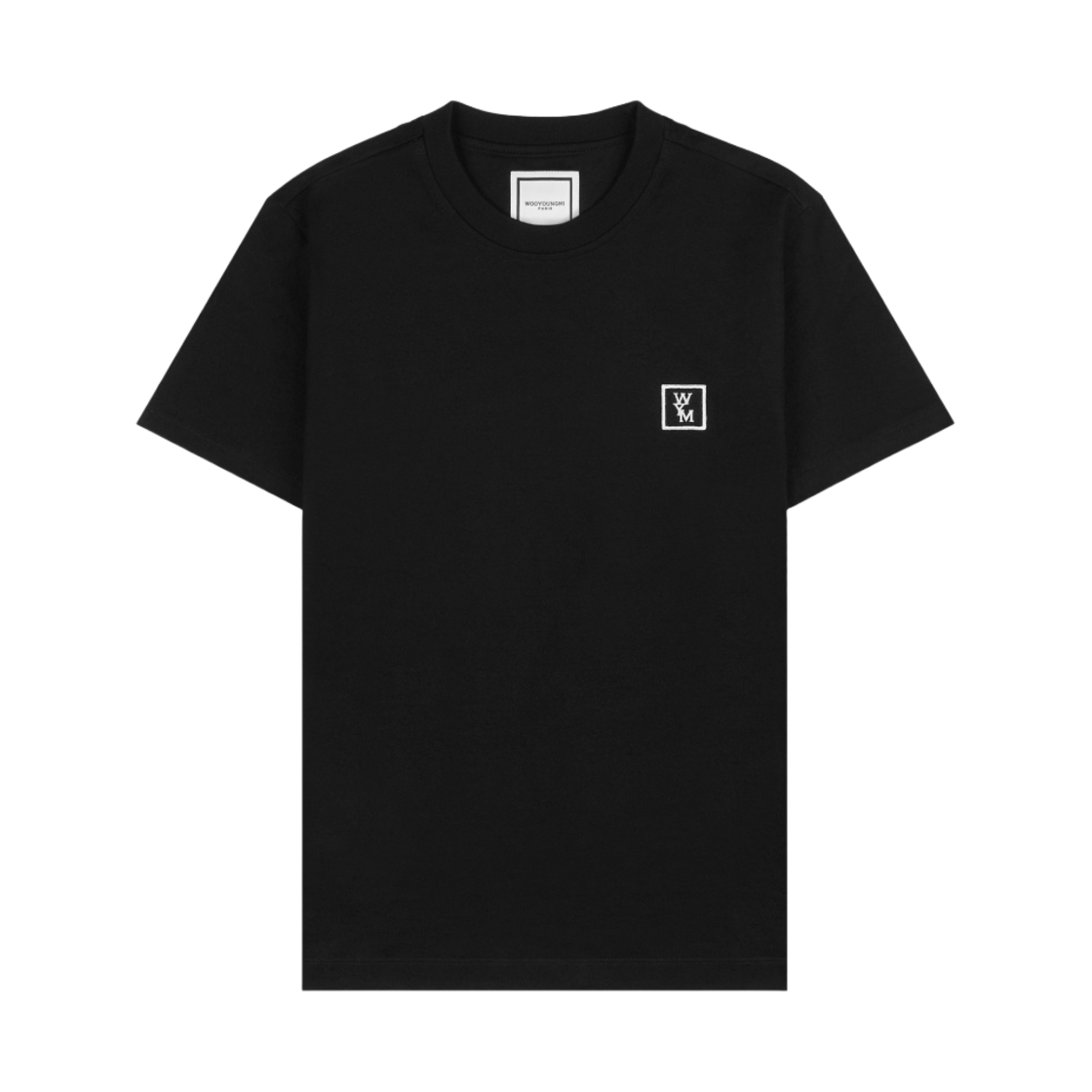 (W) 우영미 코튼 백로고 티셔츠 블랙 - 23SS((W) Wooyoungmi Cotton Back Logo T-shirt Black - 23SS) - 2