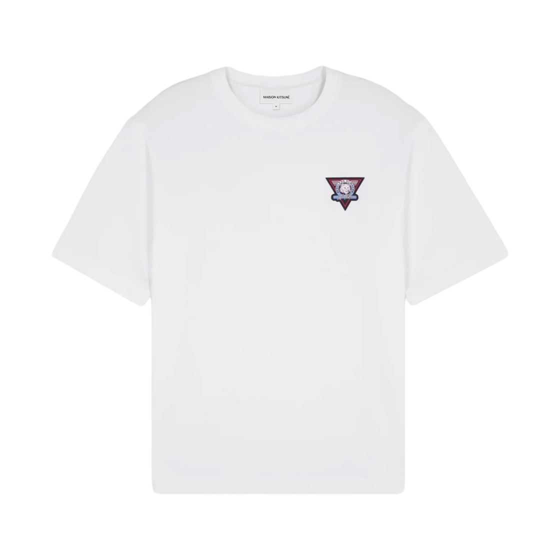 메종 키츠네 서프 콜라주 오버사이즈 티셔츠 화이트(Maison Kitsune Surf Collage Oversize T-Shirt White) - 2