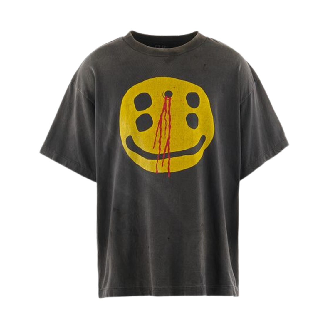 세인트 마이클 x 캑터스 플랜트 플리 마켓 스마일 숏슬리브 티셔츠 블랙(Saint Mxxxxxx x Cactus Plant Flea Market Smile S/S T-Shirt Black)