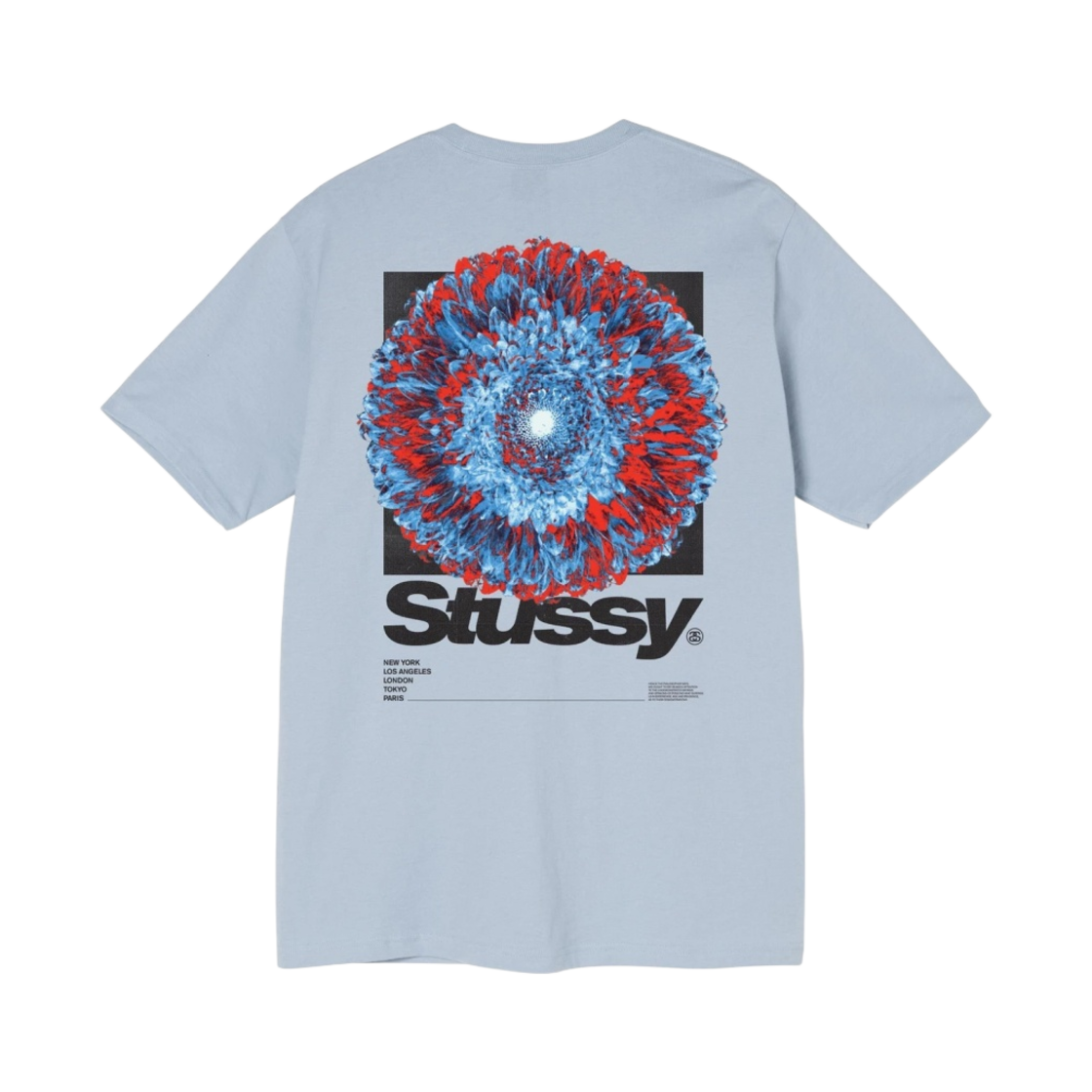 스투시 영 오가닉스 티셔츠 스틸
