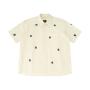 Hongwoosung Embroidery Flower Shirt Off White