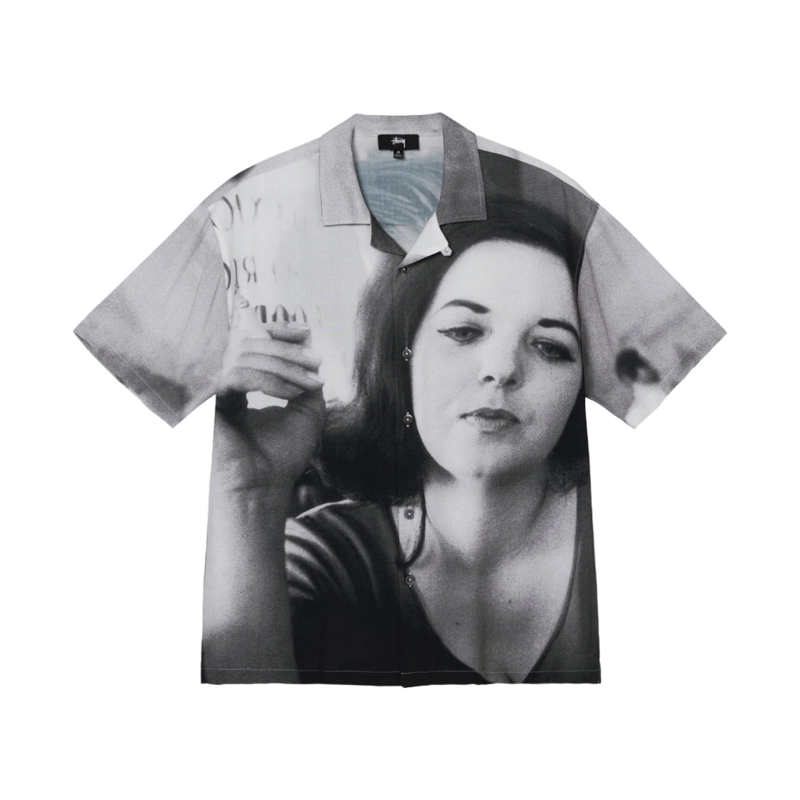 1110252 Stussy Hopper Shirt Black