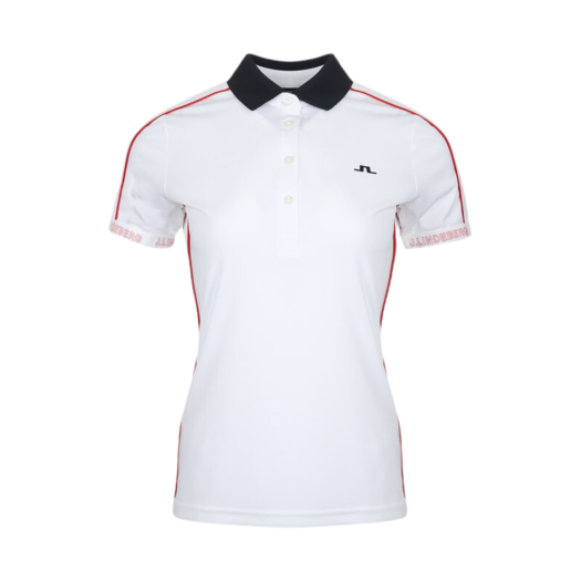 (W) J.Lindeberg Damai Polo White
