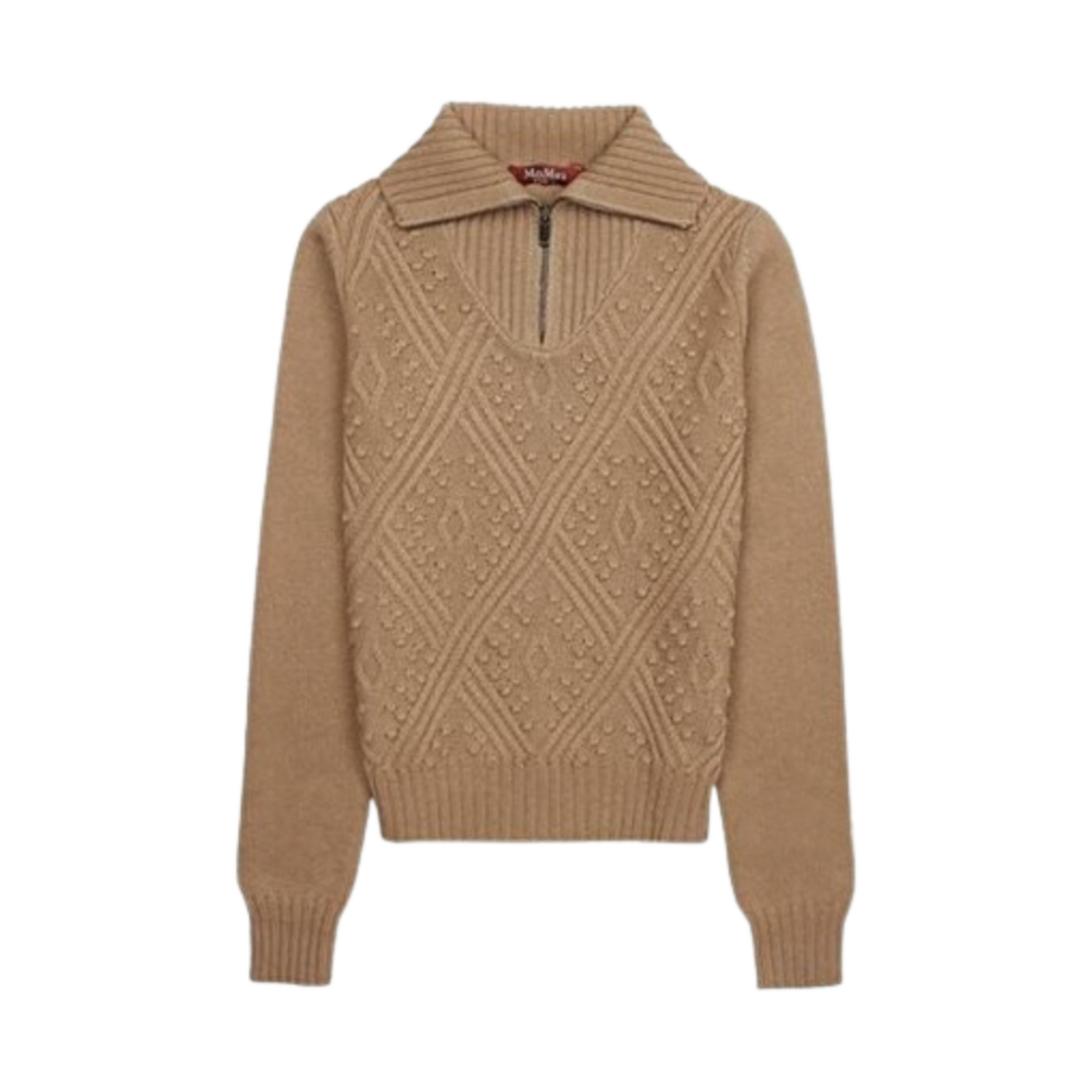 ETRA-006 (W) Max Mara Etra Wool Sweater Camel