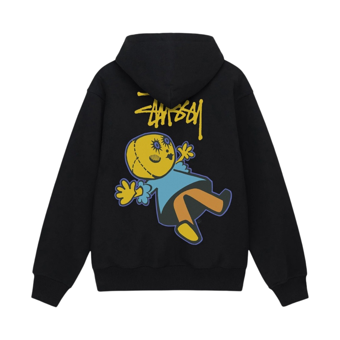 스투시 돌리 후드 집업 블랙(Stussy Dollie Zip Hoodie Black) - 1