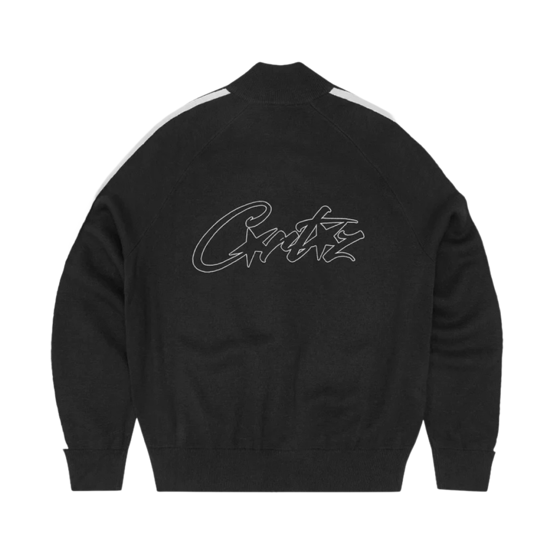 코르테이즈 니트 집업 플리스 블랙(Corteiz Knit Zip Up Fleece Black) - 1