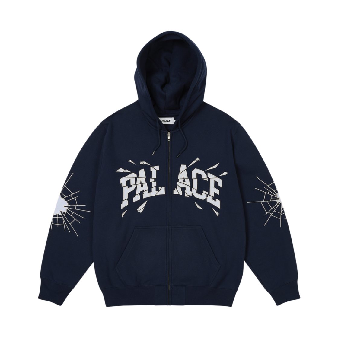 팔라스 쉐터 집 후드 네이비 - 24FW(Palace Shatter Zip Hood Navy - 24FW)