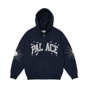 Palace Shatter Zip Hood Navy - 24FW