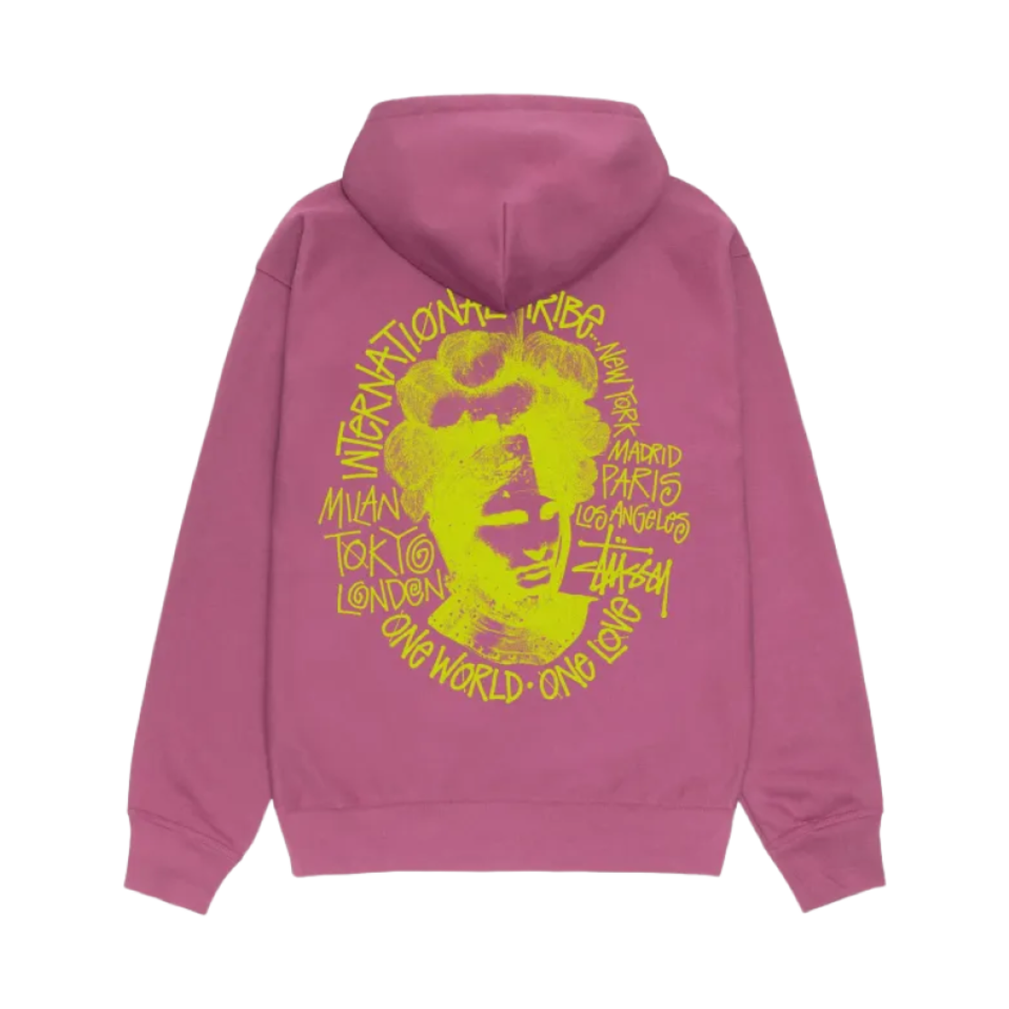 1925005 Stussy Camelot Hoodie Berry
