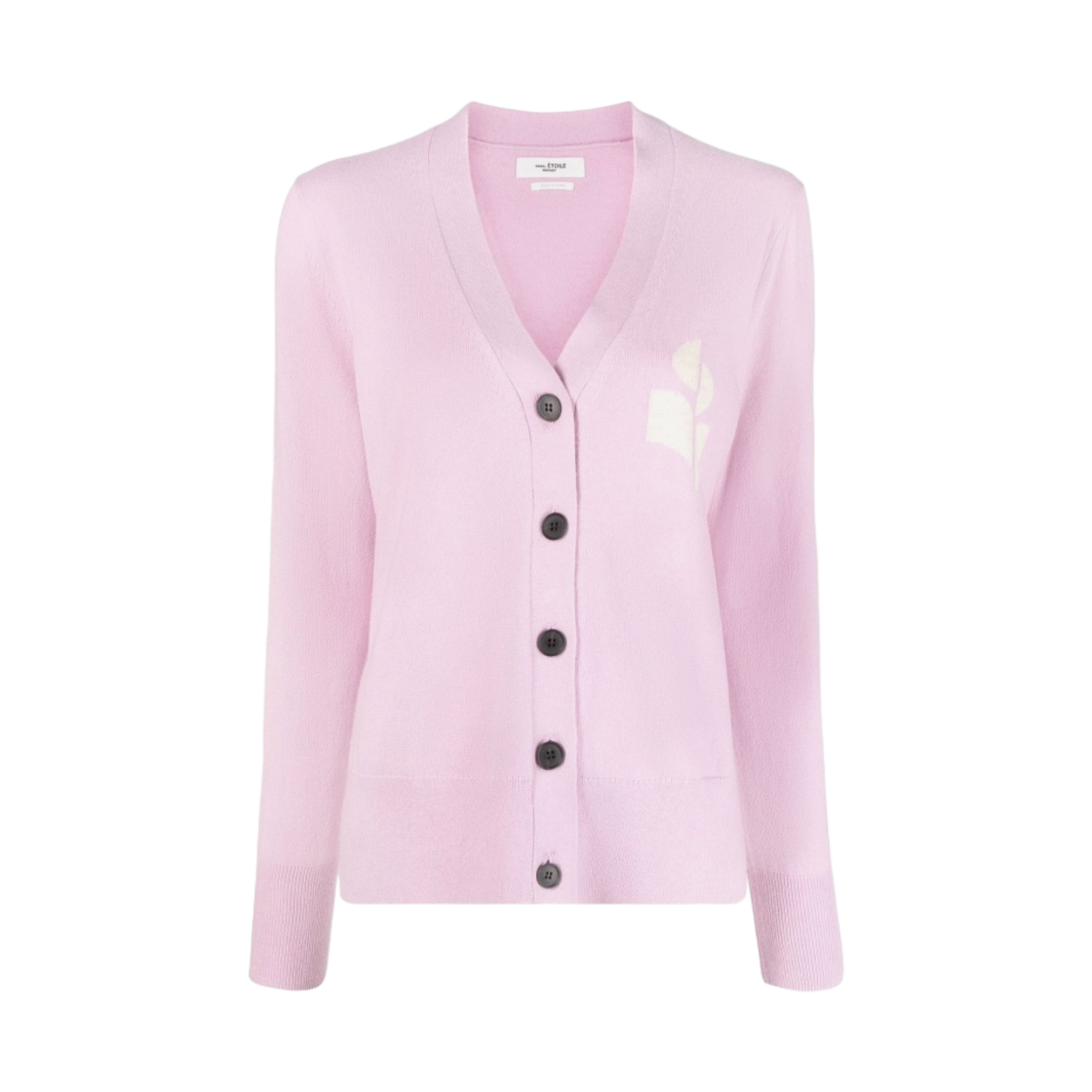 CA0297-22P064E-40LK (W) Isabel Marant Karen Logo Cardigan Light Pink - 22SS