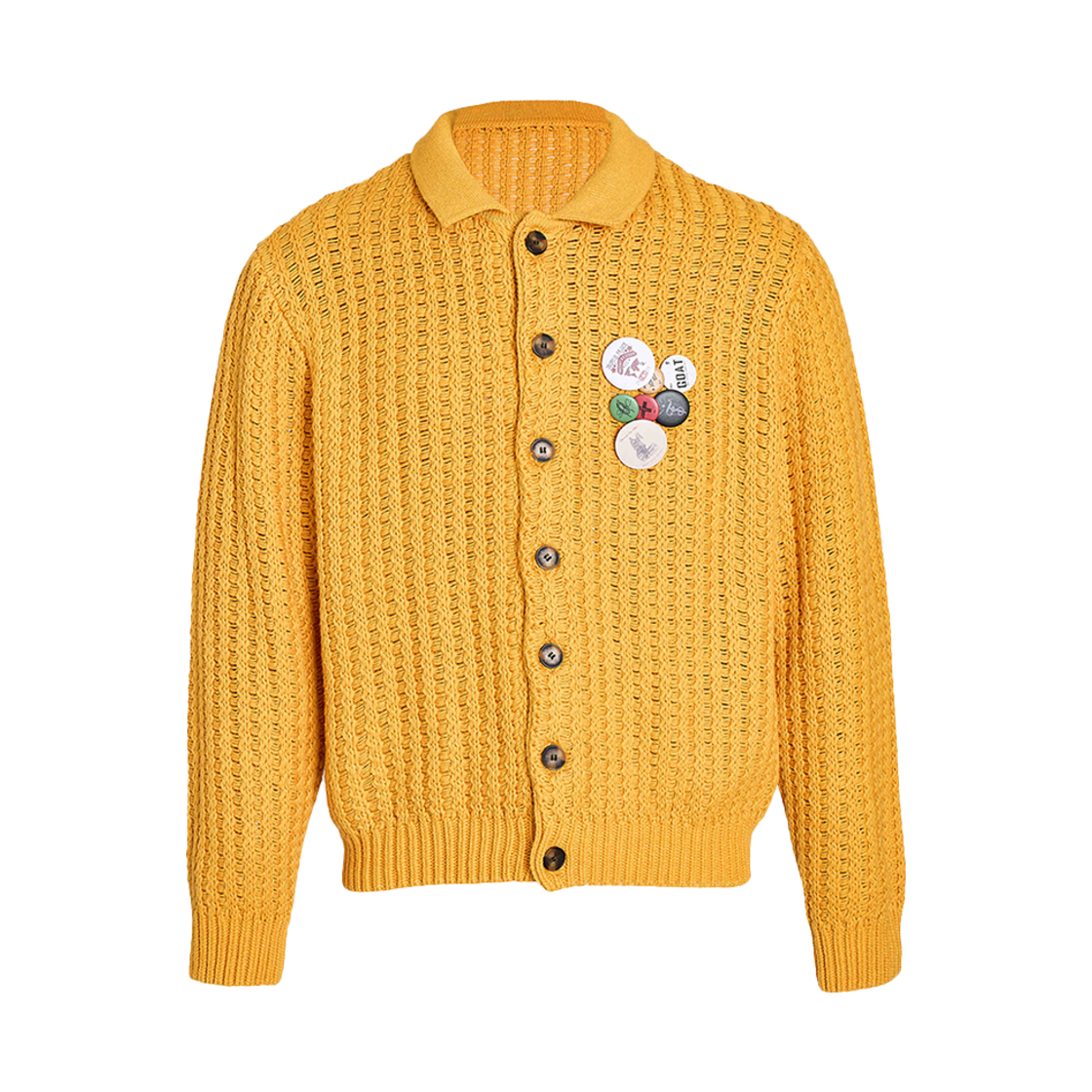 STEEPC_24aw_016_Y Steepc Afternoon City Cardigan Yellow
