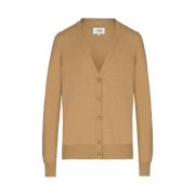 (W) Maison Margiela Eco Cashmere Cardigan Camel