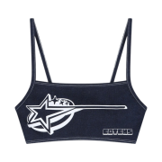 Cotchs Star Denim Bra Top