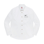 Supreme x Nike Cotton Twill Shirt White - 21SS