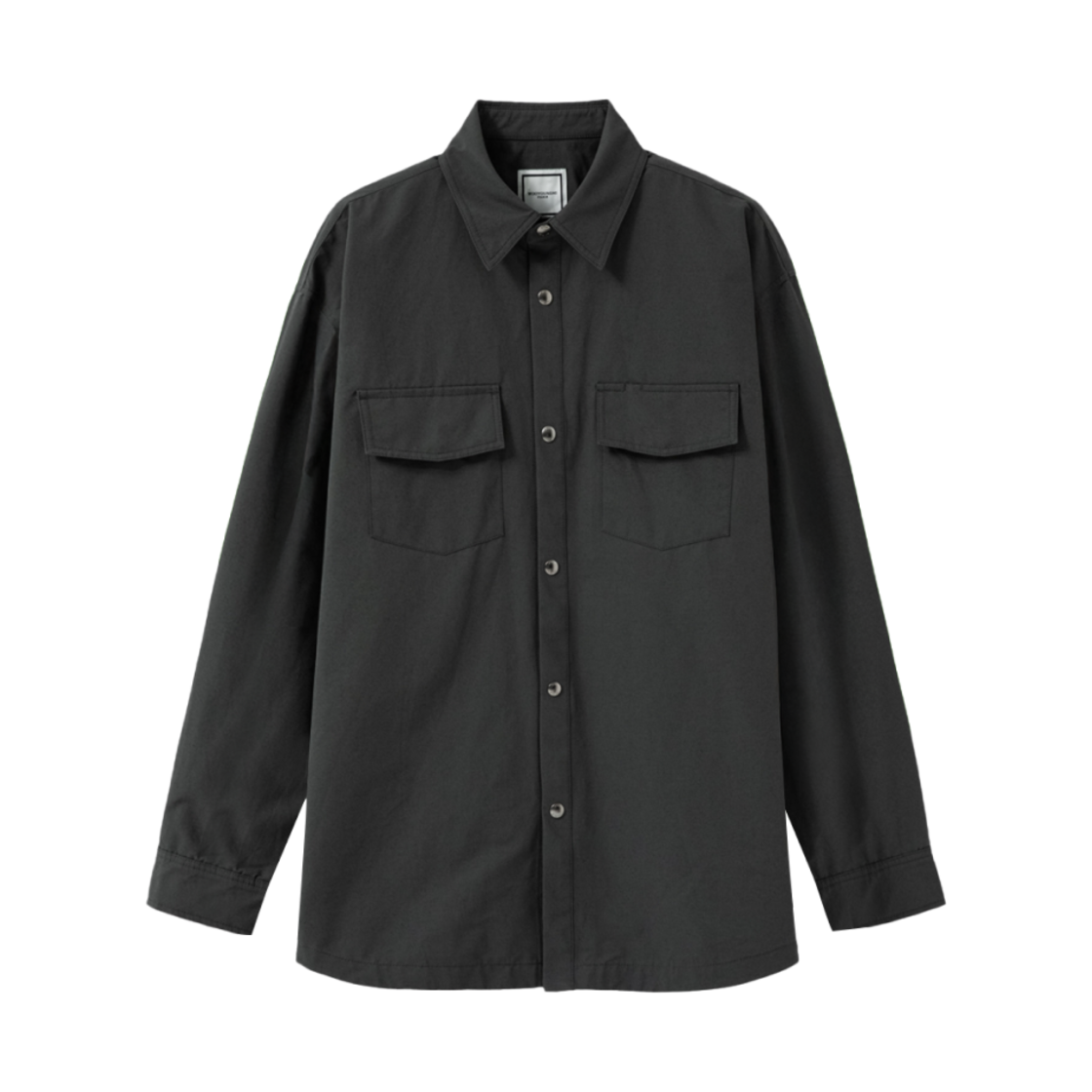W243SH05831G Wooyoungmi Chest Pocket Shirt Grey - 24FW