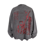 Awende Beheading Asaemon Whtie Long Sleeve