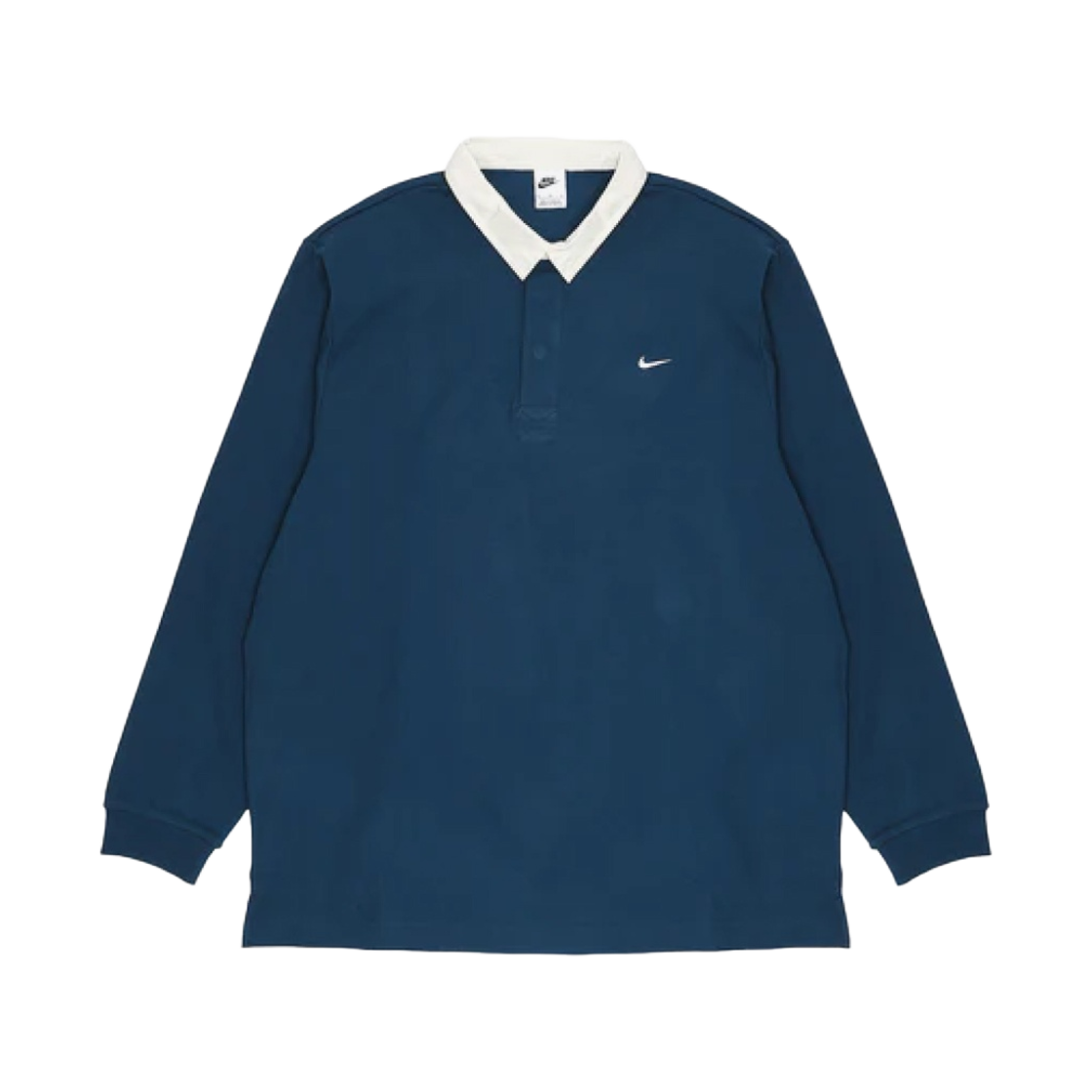 DQ5222-460 Nike Solo Swoosh Rugby Top Valerian Blue - Asia