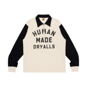 Human Made Zip-Up L/S T-Shirt Black