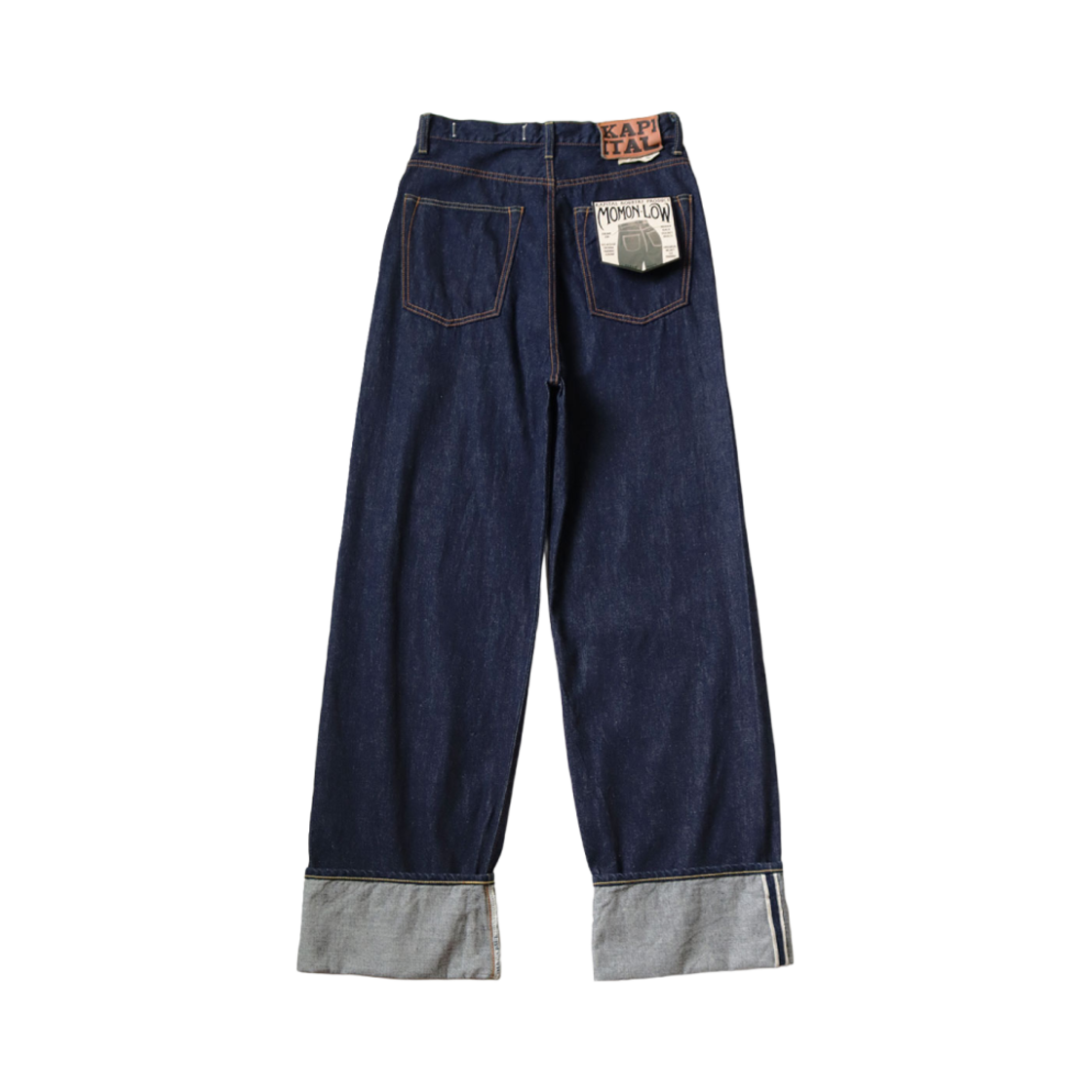 캐피탈 12온즈 데님 5P 뉴 모몬로 인디고 O/W(Kapital 12 oz. Denim 5P New Momonroe Indigo O/W) - 1