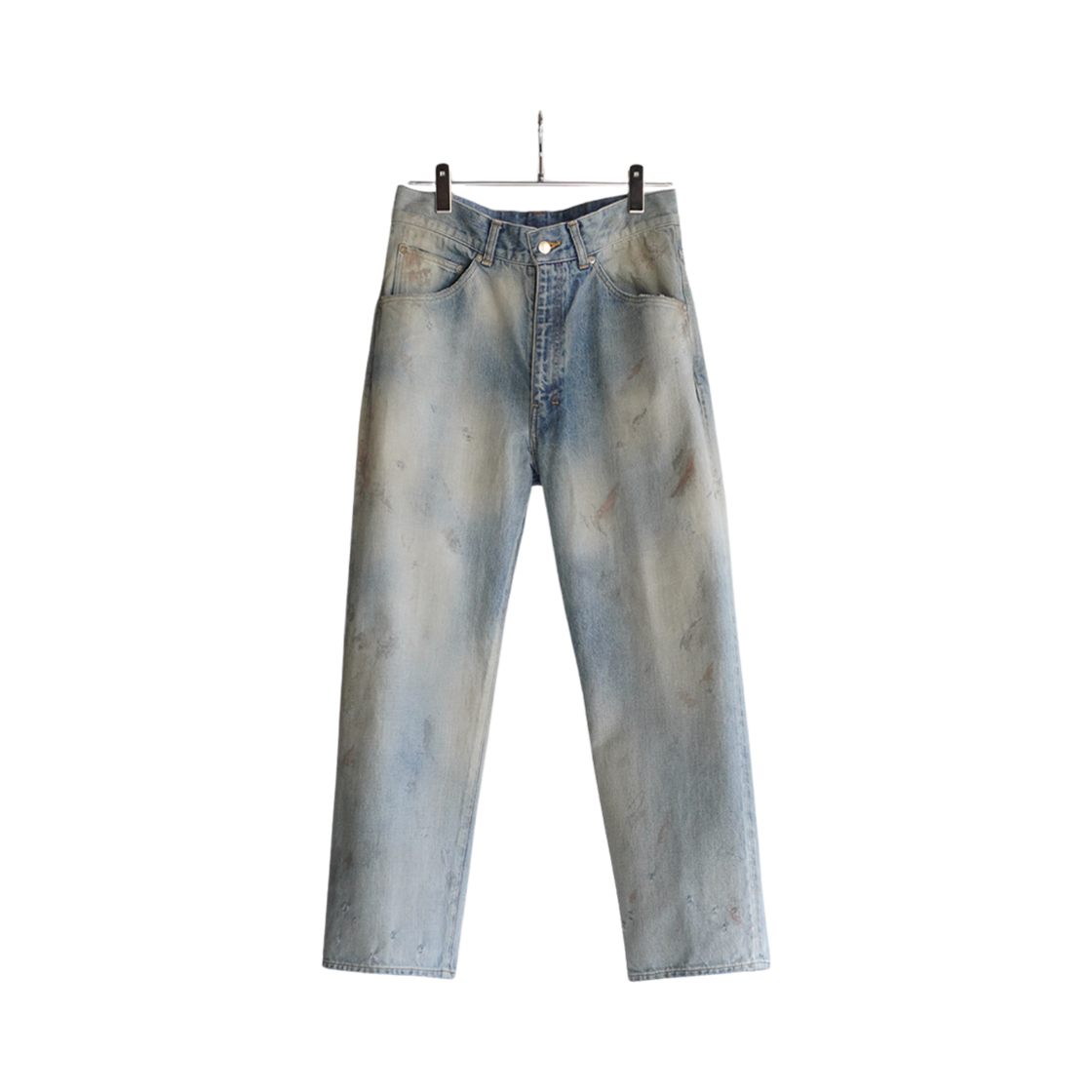 ANC-PT35-A Ancellm Selvedge Denim Straight 5P Pants Indigo