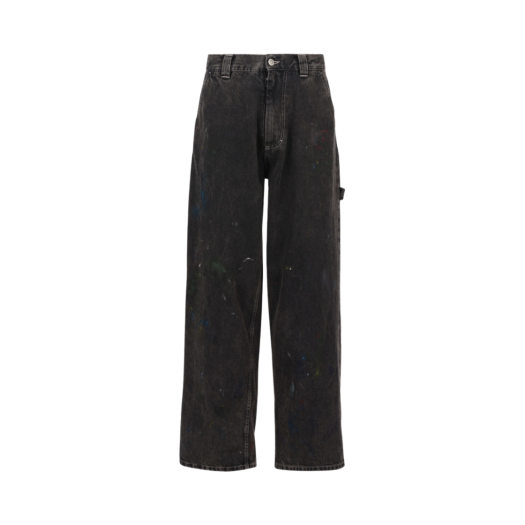 S51LA0162S30842900 (W) Maison Margiela Paint Jeans Black